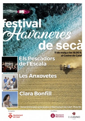 cartell festival havaners de secà, Calaf 2019 Clara Bonfill