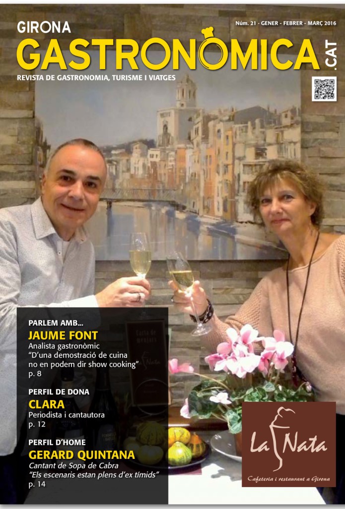 portada revista Girona Gastronòmica gener 2016