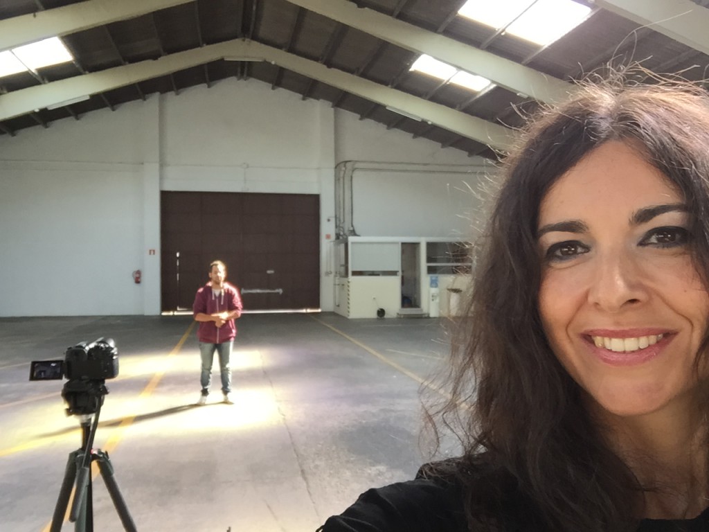 selfie Clara i Saiko videoclip respira